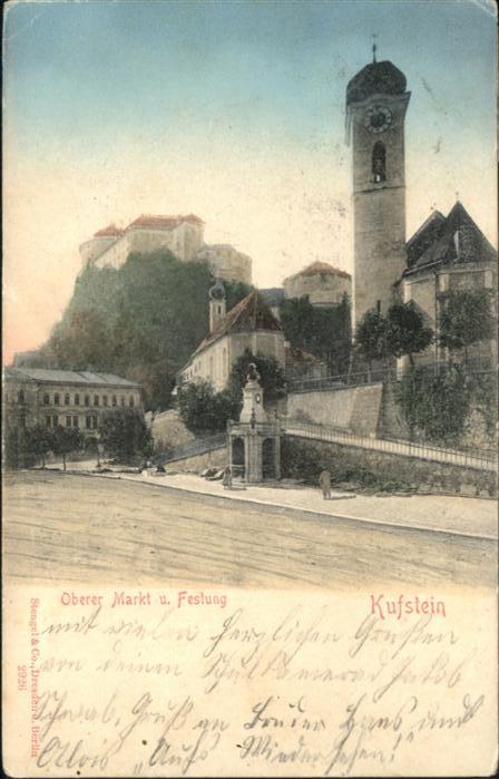 Kufstein Tirol Oberer Markt Festung