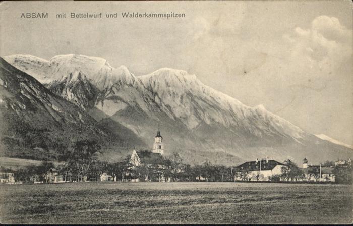 Absam Bettelwurf Walderkammspitze