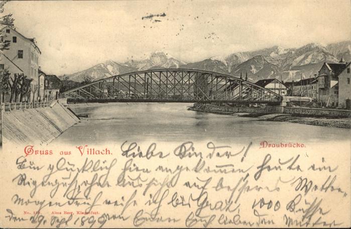 Villach Kaernten Brücke