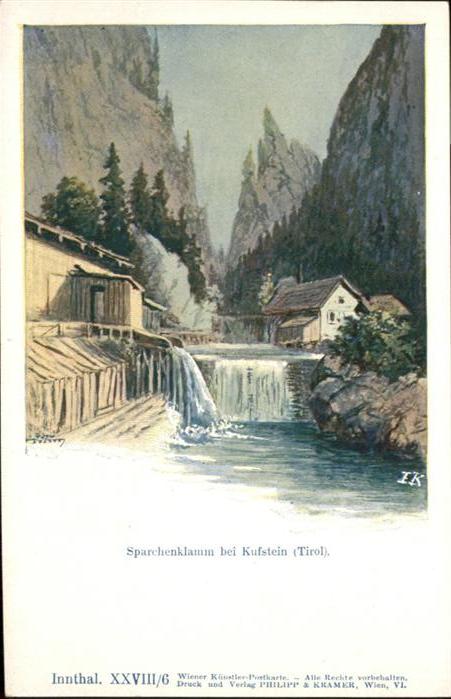 Kufstein Tirol Sparchenklamm