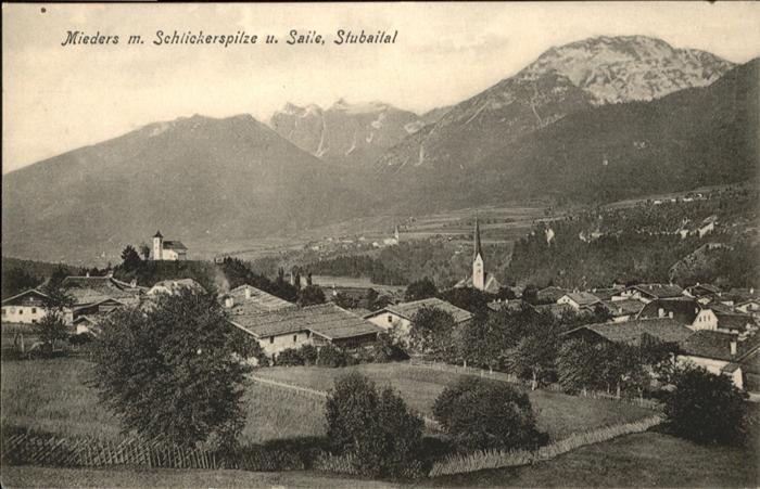 Mieders Tirol Schlickerspitze