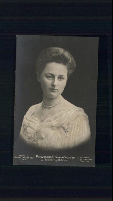 Adel Schleswig Holstein Prinzessin Alexandra