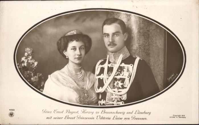 Adel Braunschweig Prinz Ernst August Herzog Lüneburg Prin