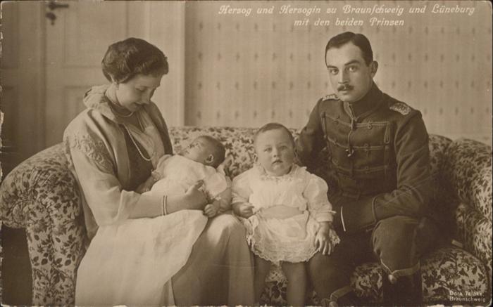 Adel Braunschweig Herzog Ernst August Herzogin Viktoria L