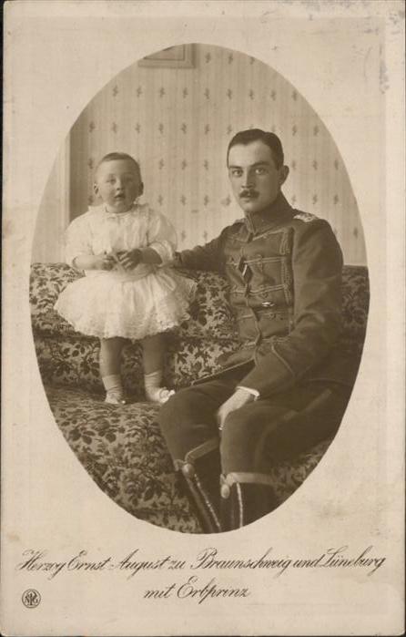 Adel Braunschweig Herzog Ernst August Lüneburg Erbprinz