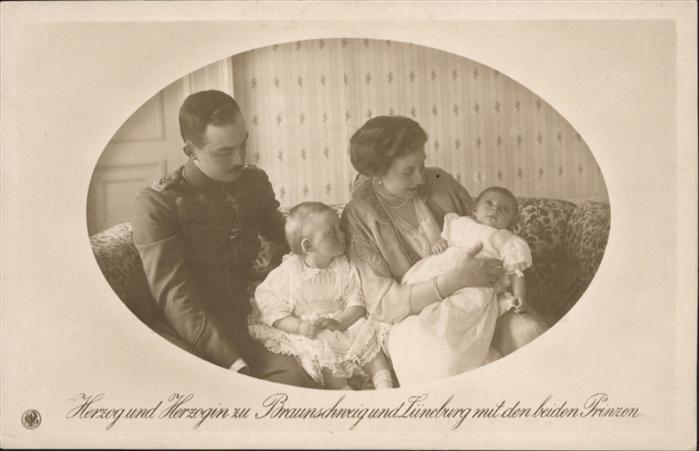 Adel Braunschweig Herzog Ernst August Lüneburg Herzogin V