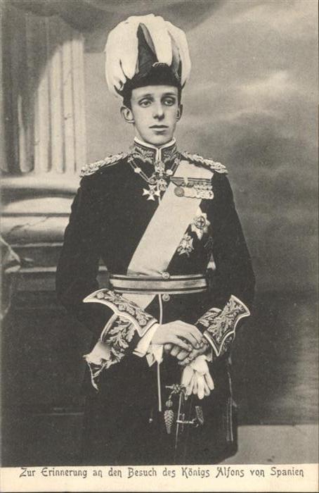 Adel Spanien Nobleza Espana König Alfons