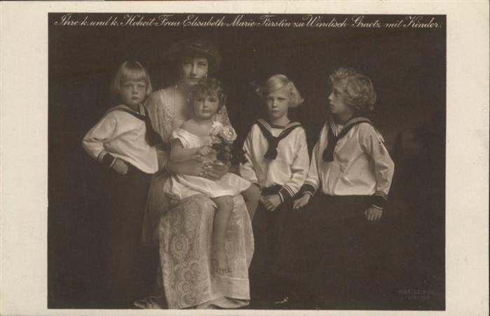 Adel Elisabeth Marie Fürstin Kinder