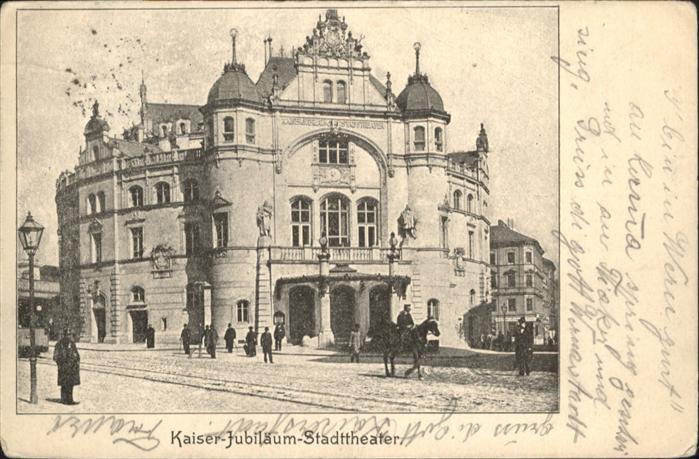Theatergebaeude Kaiser Jubiläum Stadttheater