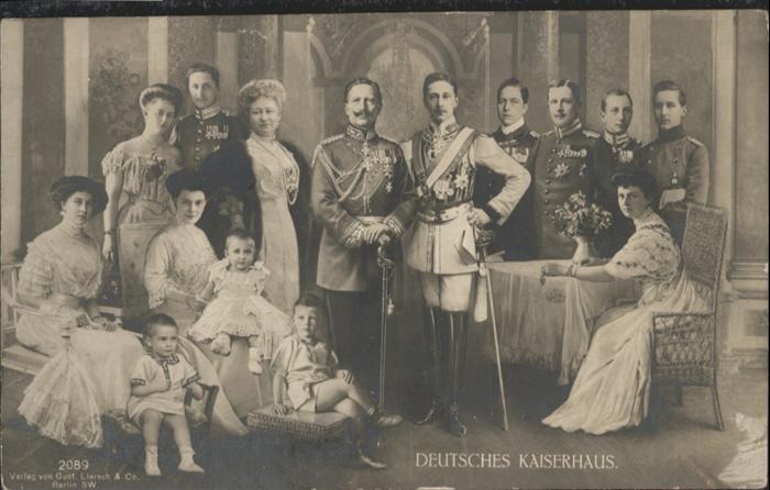 Wilhelm II Deutsches Kaiserhaus