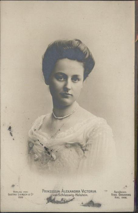Adel Schleswig Holstein Prinzessin Alexandra