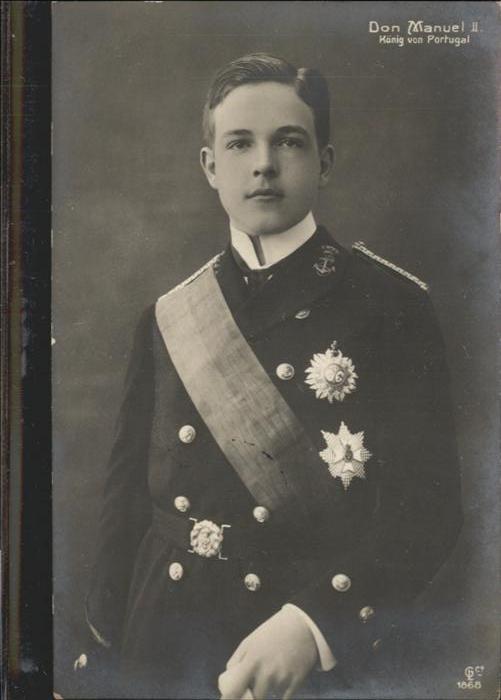 Adel Portugal Don Manuel II König