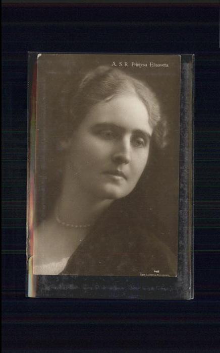 Adel Rumänien Prinzessin Elisaveta