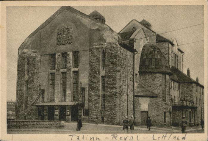 Theatergebaeude Tallinn Draamateater