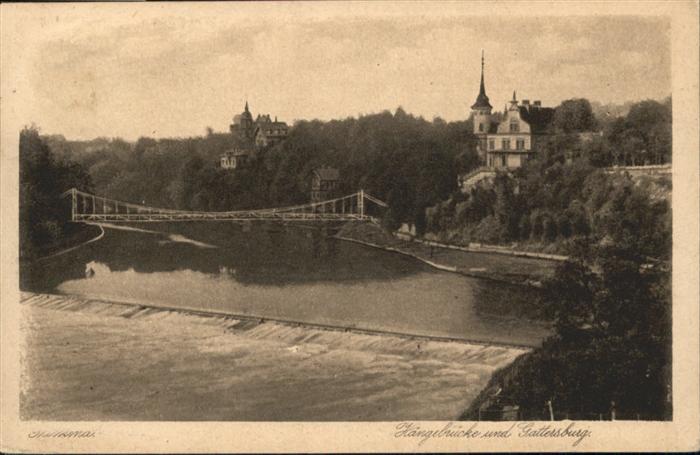 Grimma Hängebrücke Gattersburg