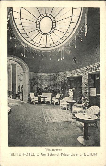 BERLIN  CITY Elite Hotel Wintergarten