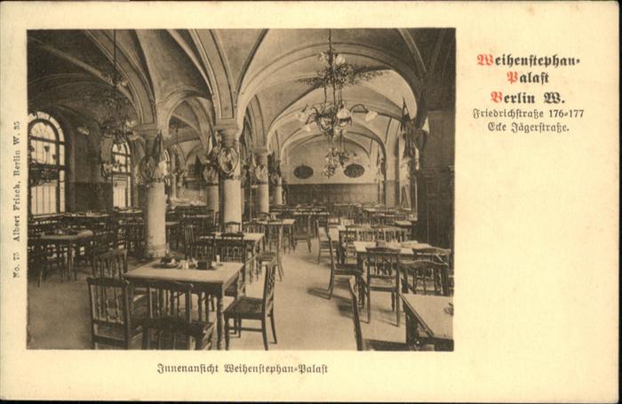 BERLIN  CITY Weihenstephan Palast