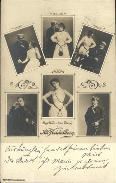 Heidelberg Neckar Harry Walden Leonie Talansky