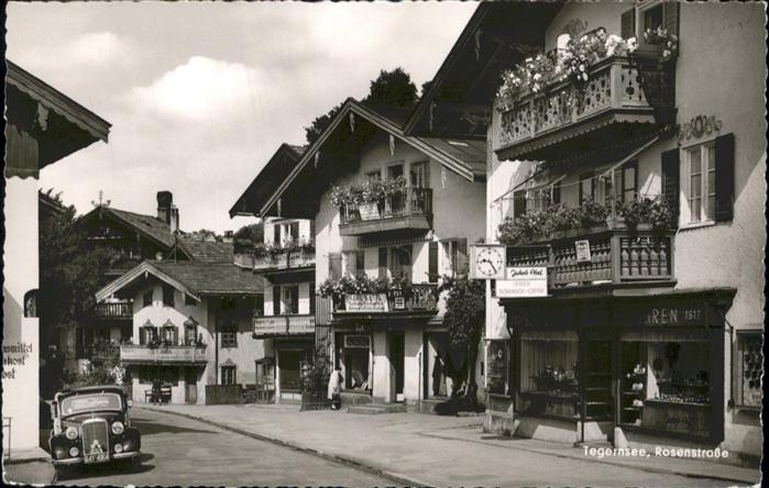Tegernsee Bayern Rosenstrasse