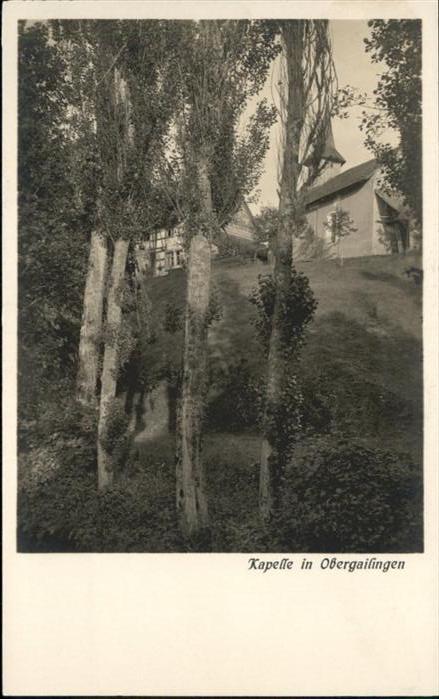 GEISLINGEN  Steige BW Kapelle