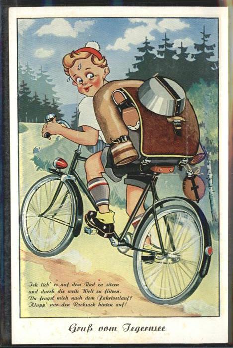 Tegernsee Bayern Fahrrad Leporello