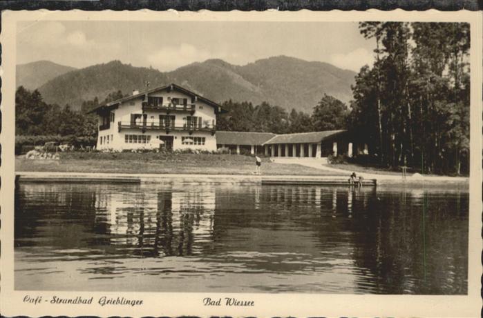 Bad Wiessee Cafe Strandbad Grieblinger