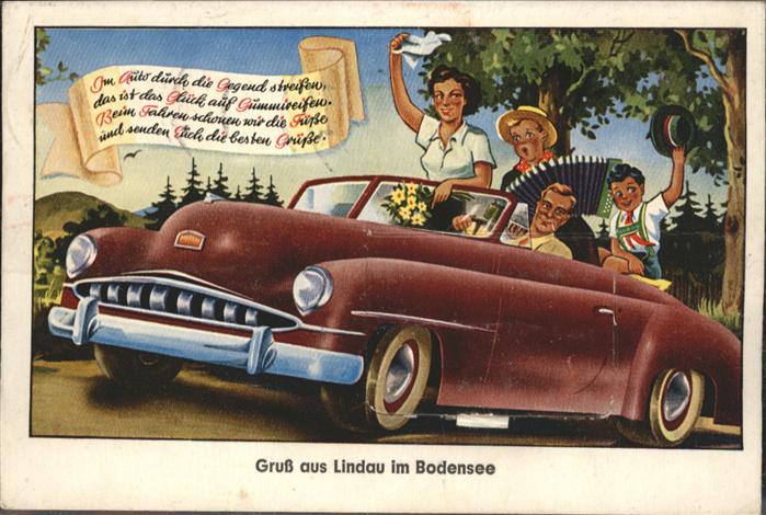 Lindau Bodensee Auto Leporello