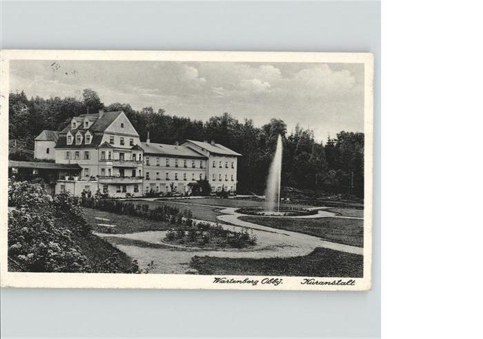 Wartenberg Oberbayern Kuranstalt Springbrunnen