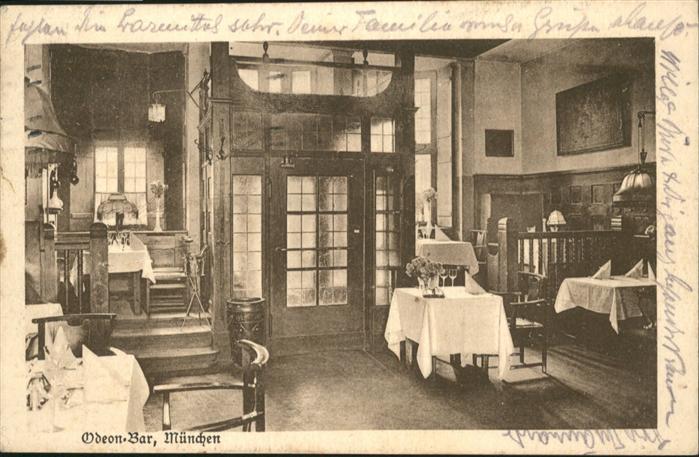 Muenchen Bayern Odeon Bar