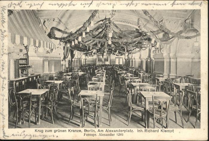 Berlin Krug zum grünen Kranze