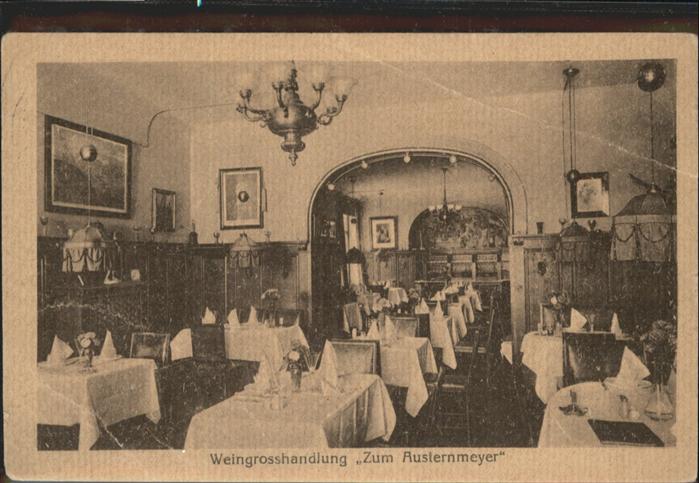 BERLIN  CITY Weingrosshandlung Zum Austernmeyer
