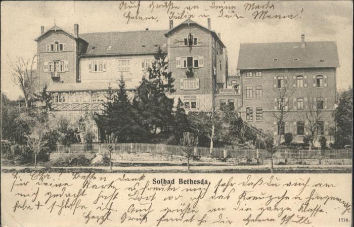 Bad Wildbad [?] Solbad Bathesda
