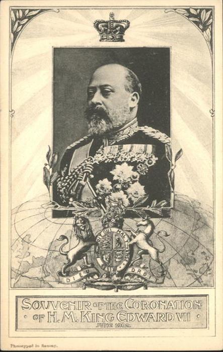 Adel King Edward VII Wappen