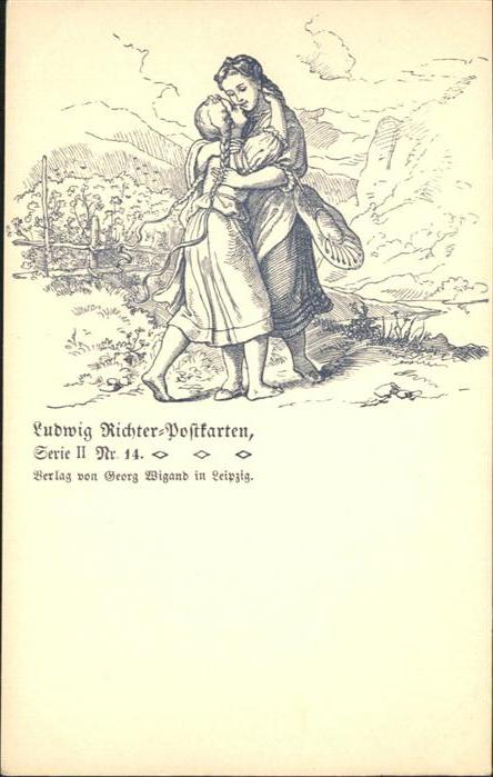 Richter Ludwig Nr. 14 Kinder Mädchen