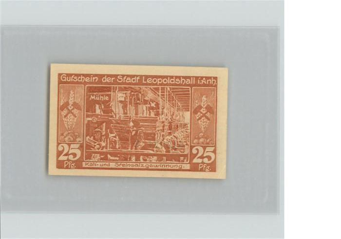 Bergbau Mining Leopoldshall