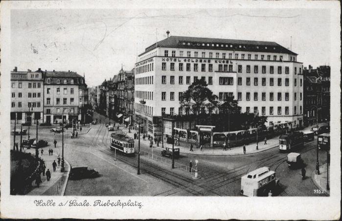 Halle Saale Riebeckplatz Strassenbahn