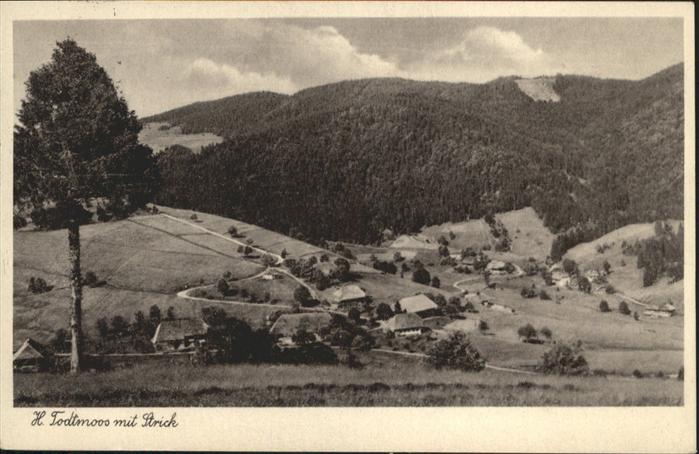 Todtmoos Schwarzwald BW Strich
