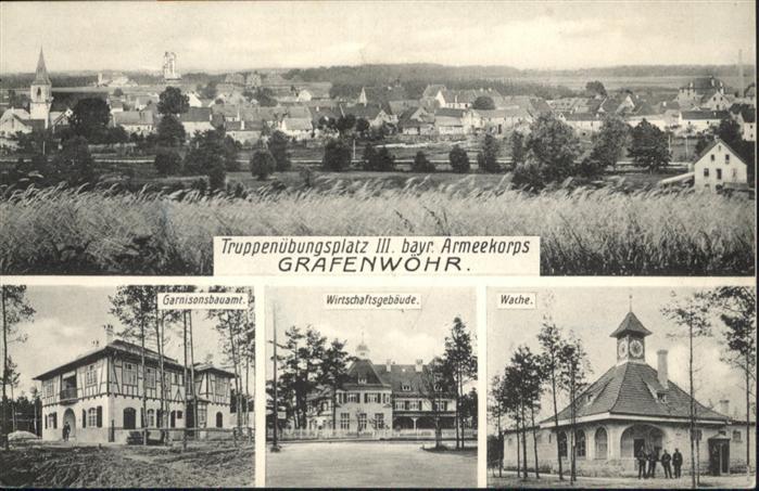 Grafenwoehr Wache Wirtschaftsgebäude