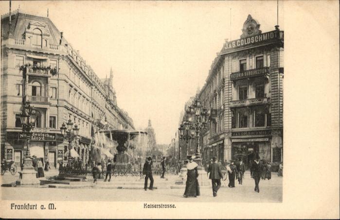 Frankfurt Main Kaiserstrasse