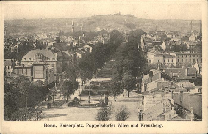 Bonn Rhein Kaiserplatz Poppelsdorfer Allee Kreuzb