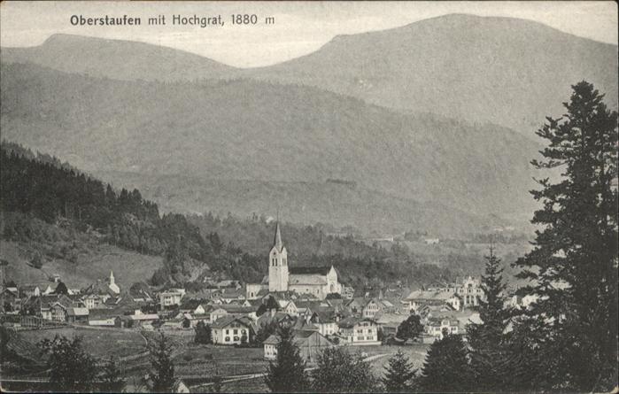 Oberstaufen Oberallgaeu Bayern Hochgrat