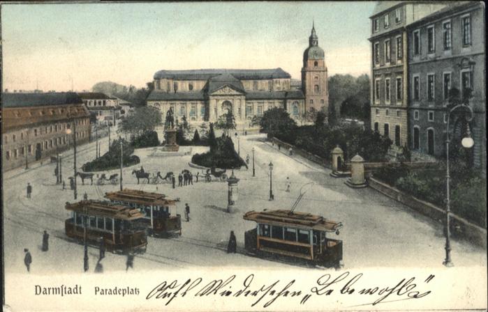 Darmstadt Strassenbahn Kutsche