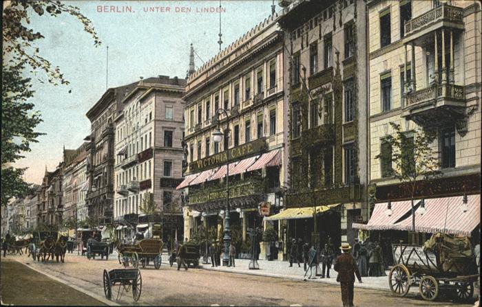 BERLIN CITY Unter den Linden Kutsche