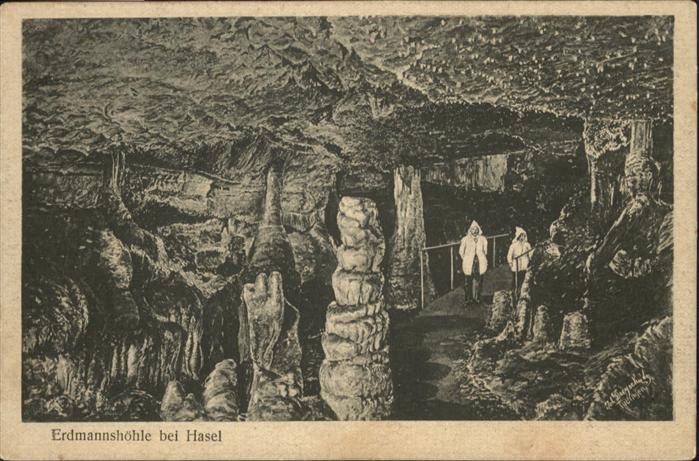 Hasel Baden Hasler Hoehle BW Erdmannshoehle
