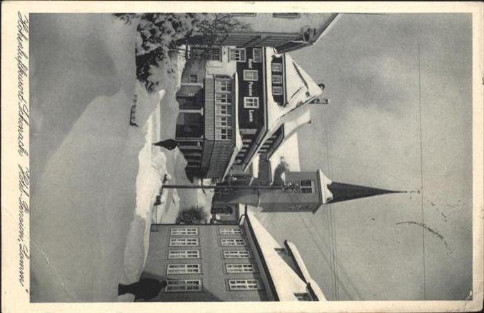 Schonach Schwarzwald Hotel Pension Lamm Winter