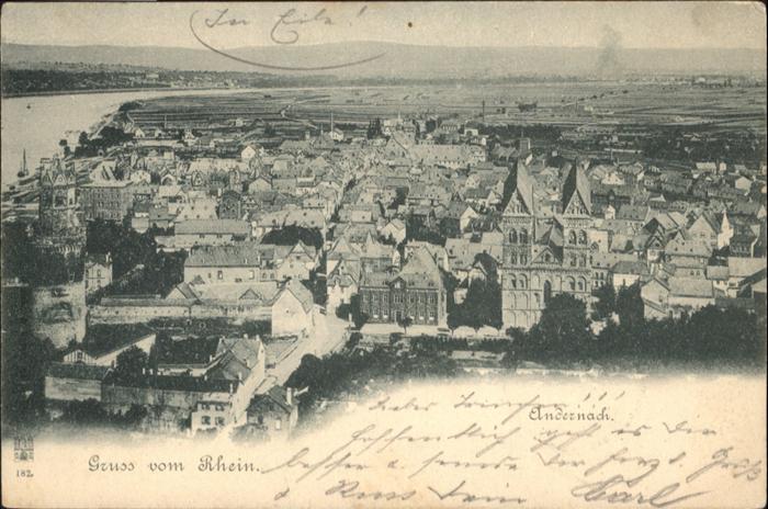 Andernach Rhein Rheinland-Pfalz