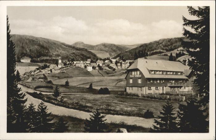 Schluchsee Pension Waldhaus