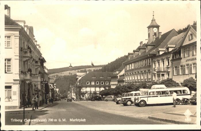 Triberg Schwarzwald Marktplatz