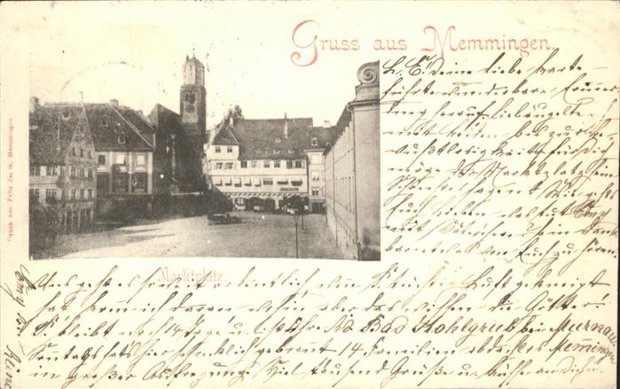 Memmingen Marktplatz