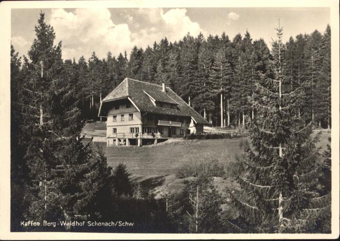 Schonach Schwarzwald Kaffee Berg Waldhof